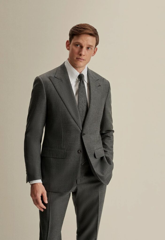 man in bespoke suit