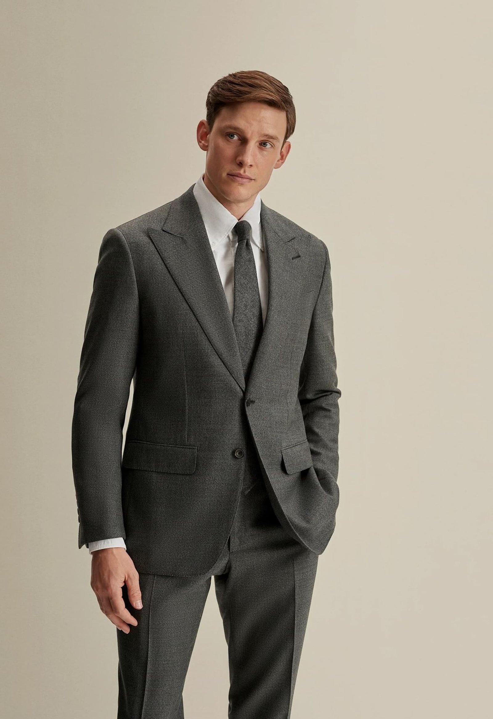 man in bespoke suit